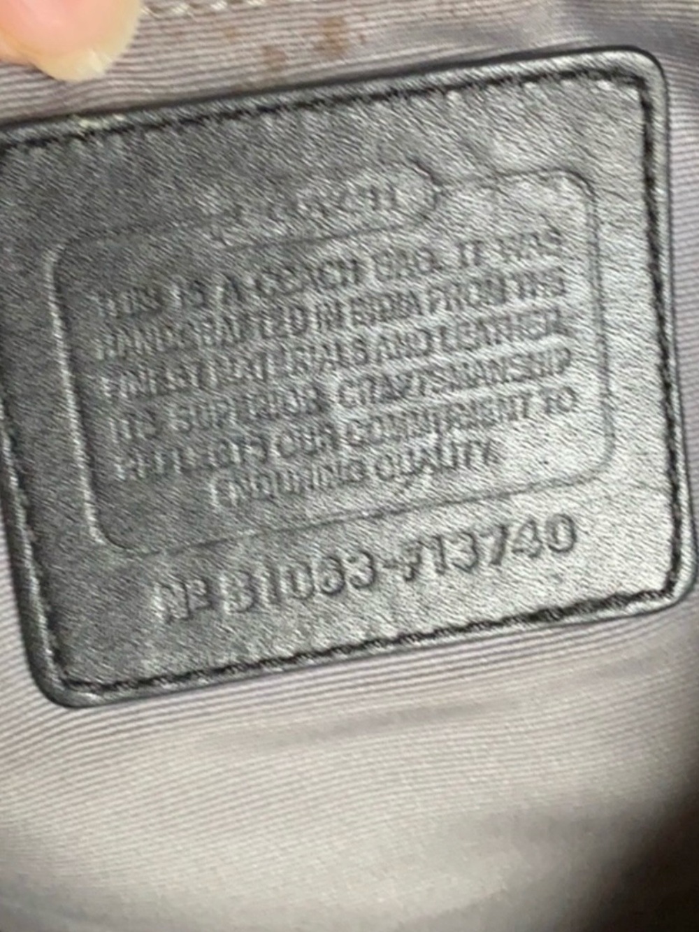 Coach Shoulder Bag - Picture 4 of 4